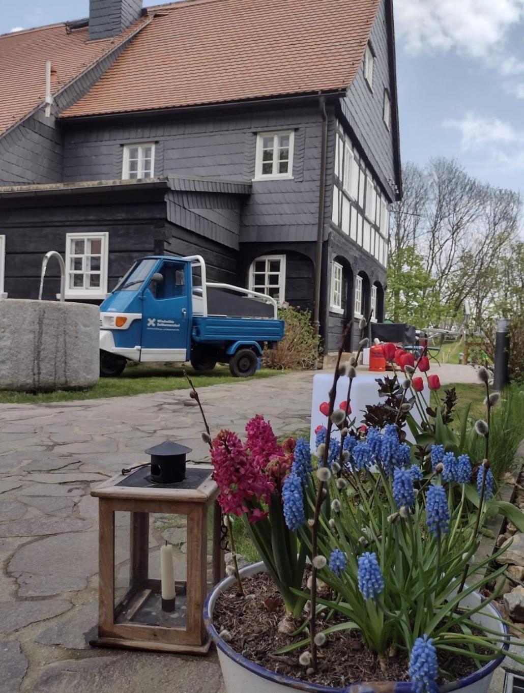 Hotel Saechsische Bildungs- Und Begegnungsstaette Windmuehle Seifhennersdorf Esterno foto